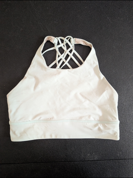 lululemon athletica Other - lululemon athletica Mint Green Strappy High-Neck Sports Bra Size L